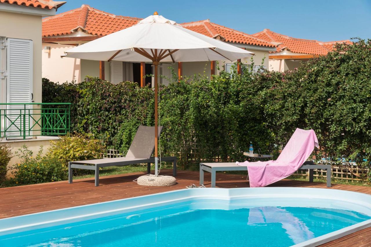 Venus Villa With Private Pool, 2Min To The Beach Finikounta Exterior photo